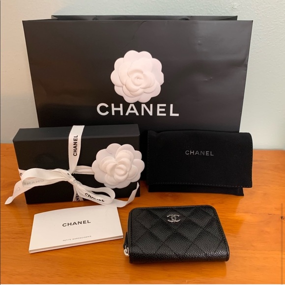CHANEL Handbags - New Chanel Classic Zipped Coin Purse Wallet